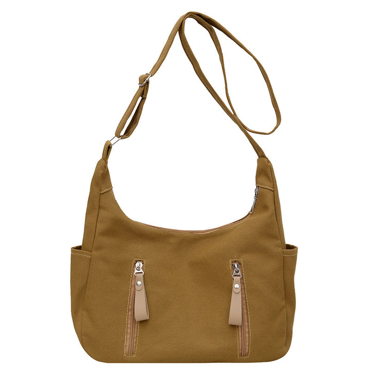 Casual Multi-Pocket Shoulder Bag