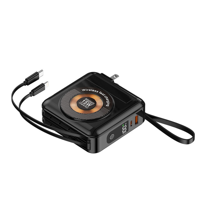 Portable Qi Charger with Fast Charging Function Stornfield