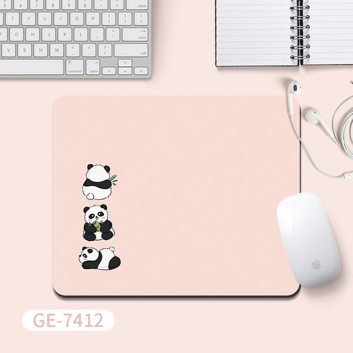 Cute Panda-Themed Desk Mouse Pad