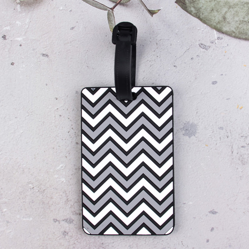 Stylish Chevron Pattern Luggage Tag Stornfield