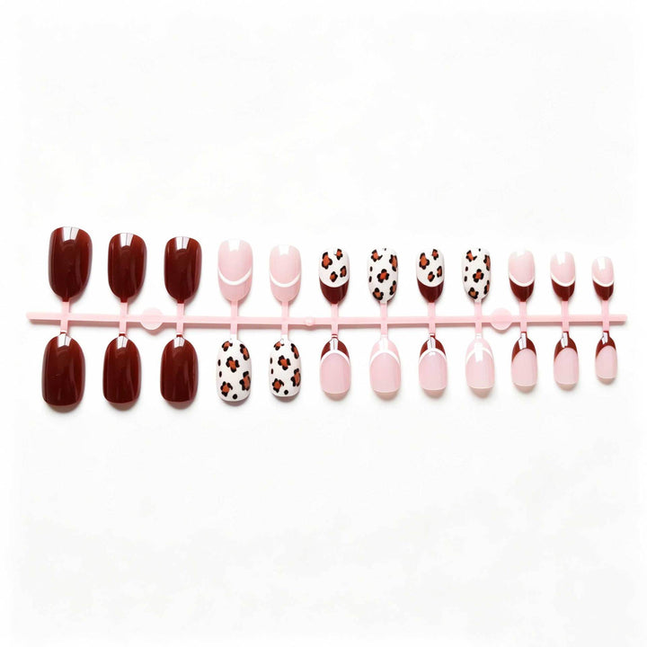 Wild Animal Print Nail Art Set
