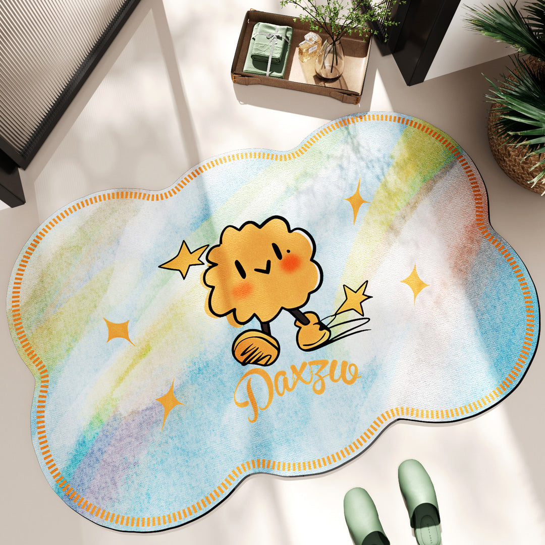 Cartoon-Themed Decorative Area Rug