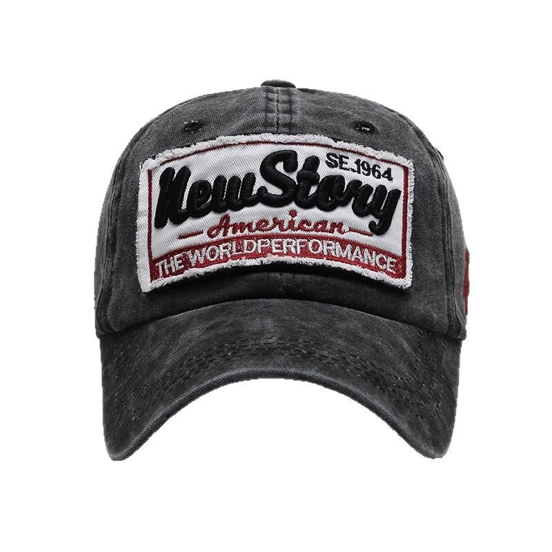 Men's Vintage-Inspired Embroidered Casual Cap Stornfield