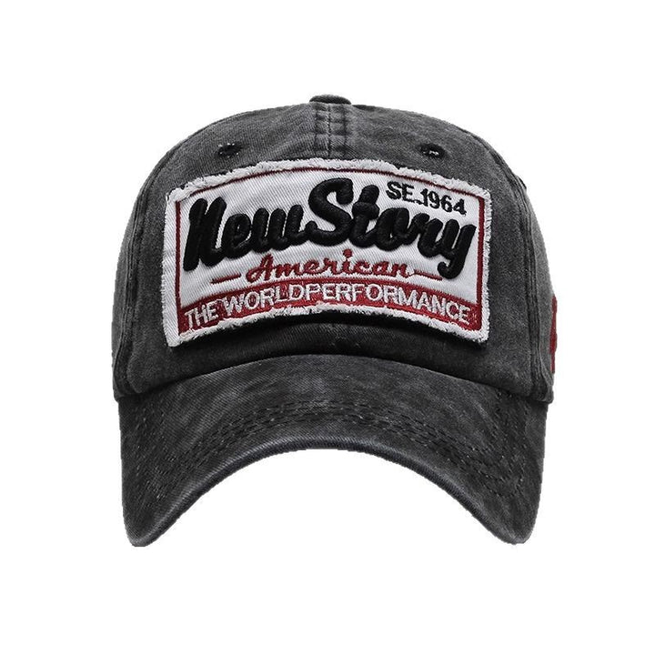 Men's Vintage-Inspired Embroidered Casual Cap Stornfield