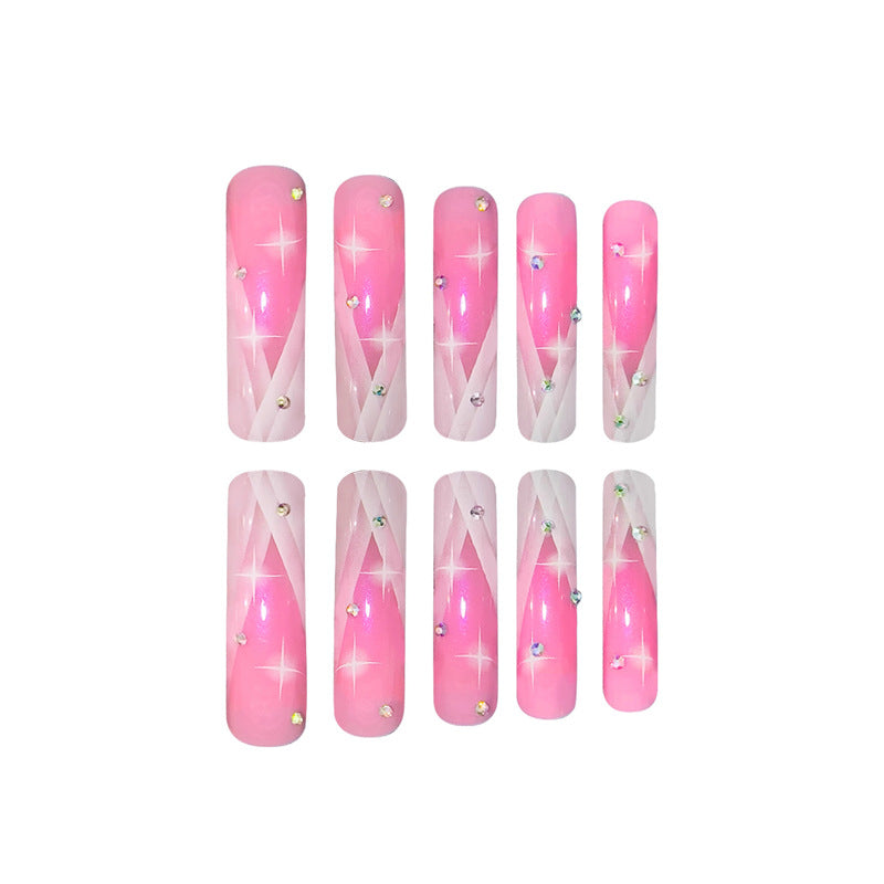 Elegant 3D Gradient Nail Art Stornfield