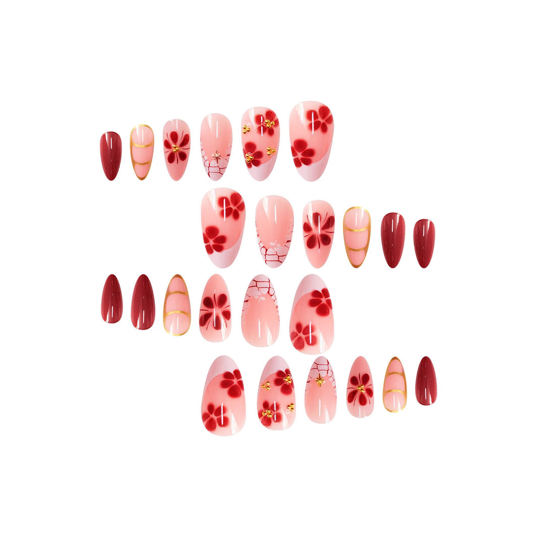 Artistic Almond Shaped Nail Enhancements Stornfield