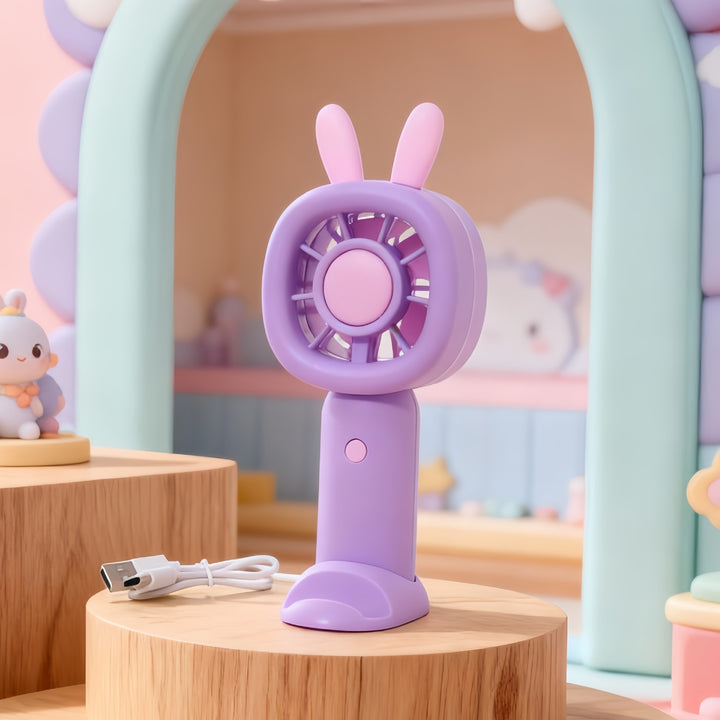 Women's portable creative fan with USB connection Stornfield