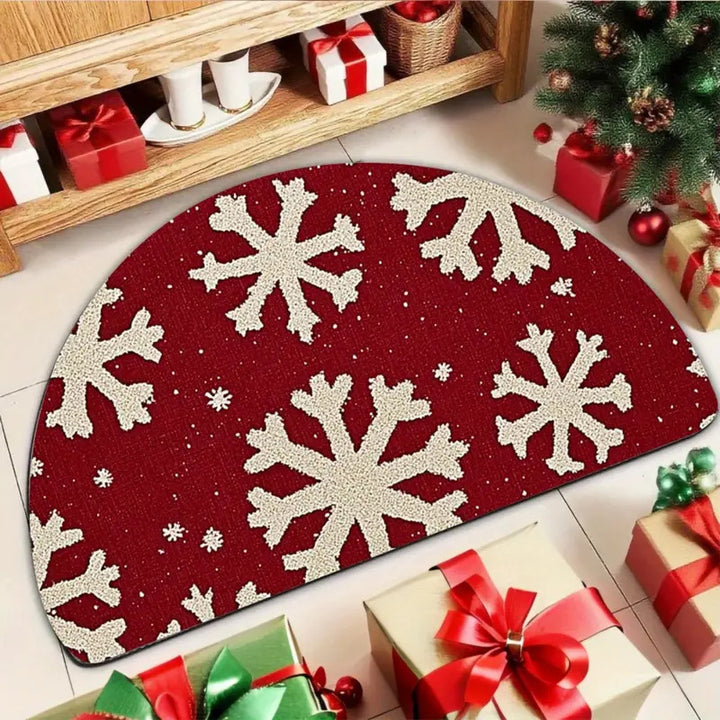 Decorative Holiday-Themed Entrance Mat for Home