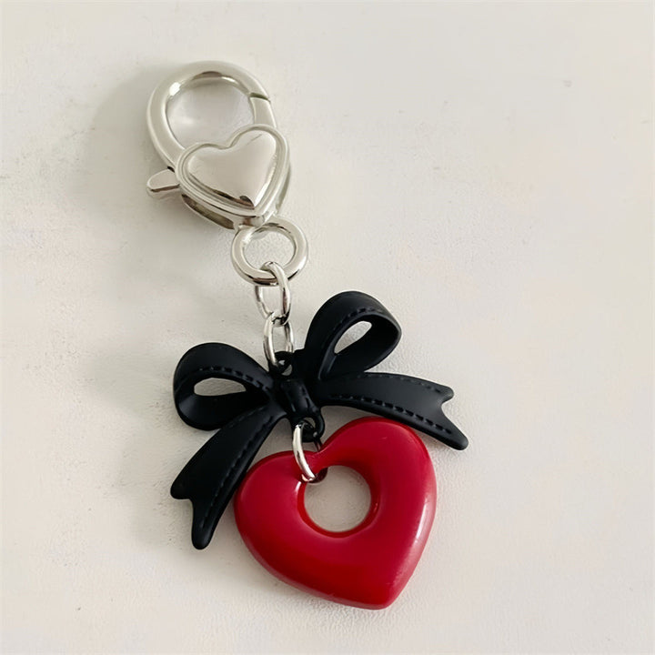 Heart-Shaped Charm Keychain Stornfield