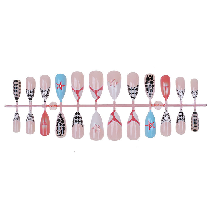 Artistic Press-On Nail Set Stornfield