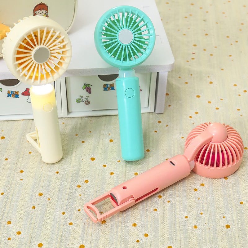 Women Portable USB Lamp Fan with Innovative Design Stornfield