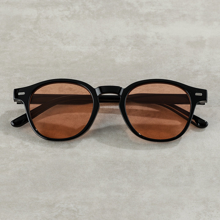 Vintage-Inspired Round Frame Sunglasses Stornfield