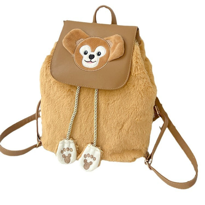 Plush backpack with animal motif Stornfield