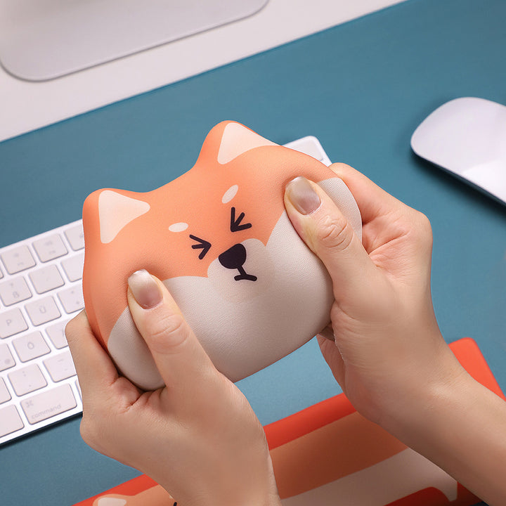 Fun Puppy-Themed Desk Pad