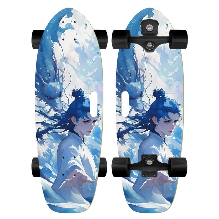 Mini Skateboard Deck with Textured Grip Stornfield