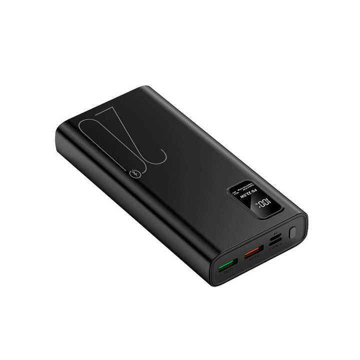 High-performance power bank with integrated fast charging function and LCD display Stornfield