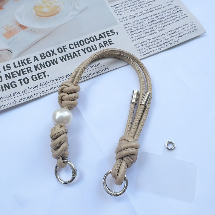 Elegant Knotted Leather Keychain Holder Stornfield