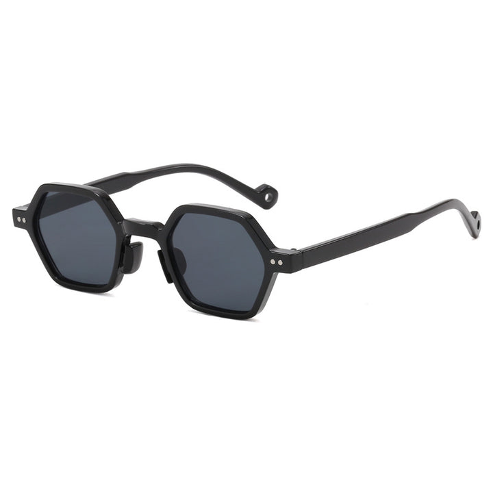 Women's Geometric Sunglasses in Modern Hexagon Design Stornfield