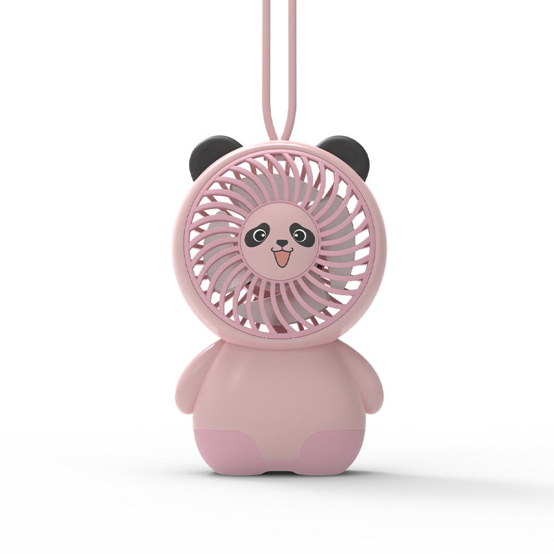 Ladies Portable Mini Animal Fan with Cute Panda Design Stornfield