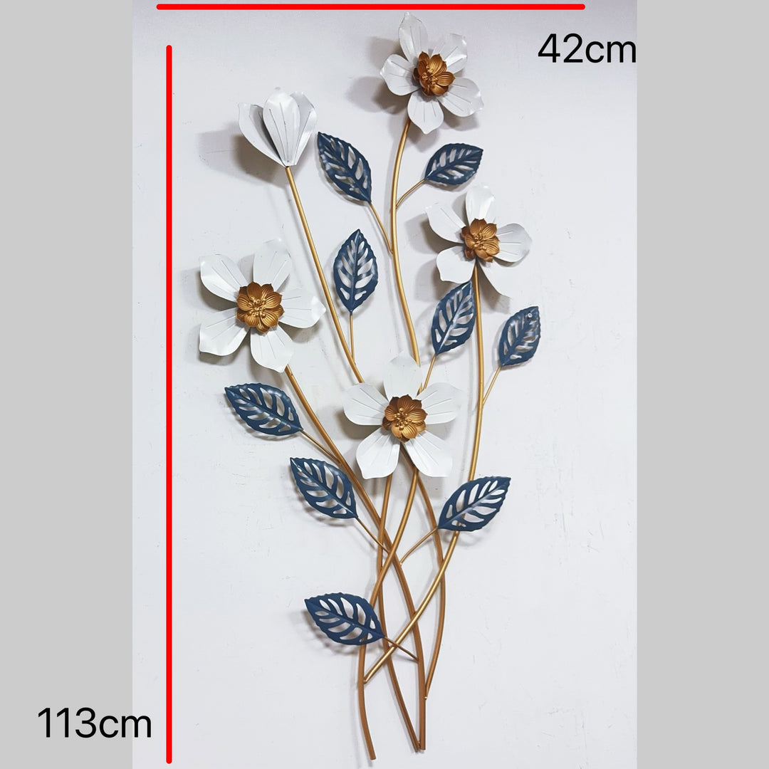Elegant Floral Wall Sculpture Stornfield
