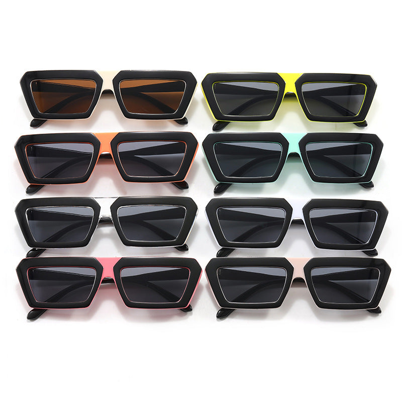 Women's geometric sunglasses in trendy design Stornfield