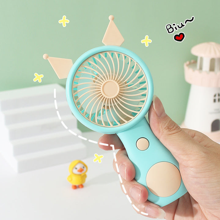 Unisex Portable Hand Fan with Creative Animal Design Stornfield