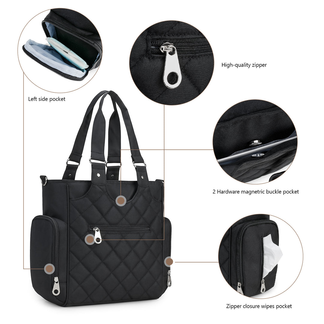 High-quality diaper bag with multifunctional accessories Stornfield