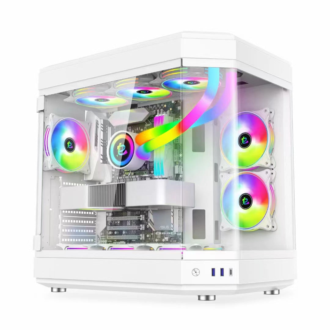 Advanced Transparent Gaming PC Case Stornfield