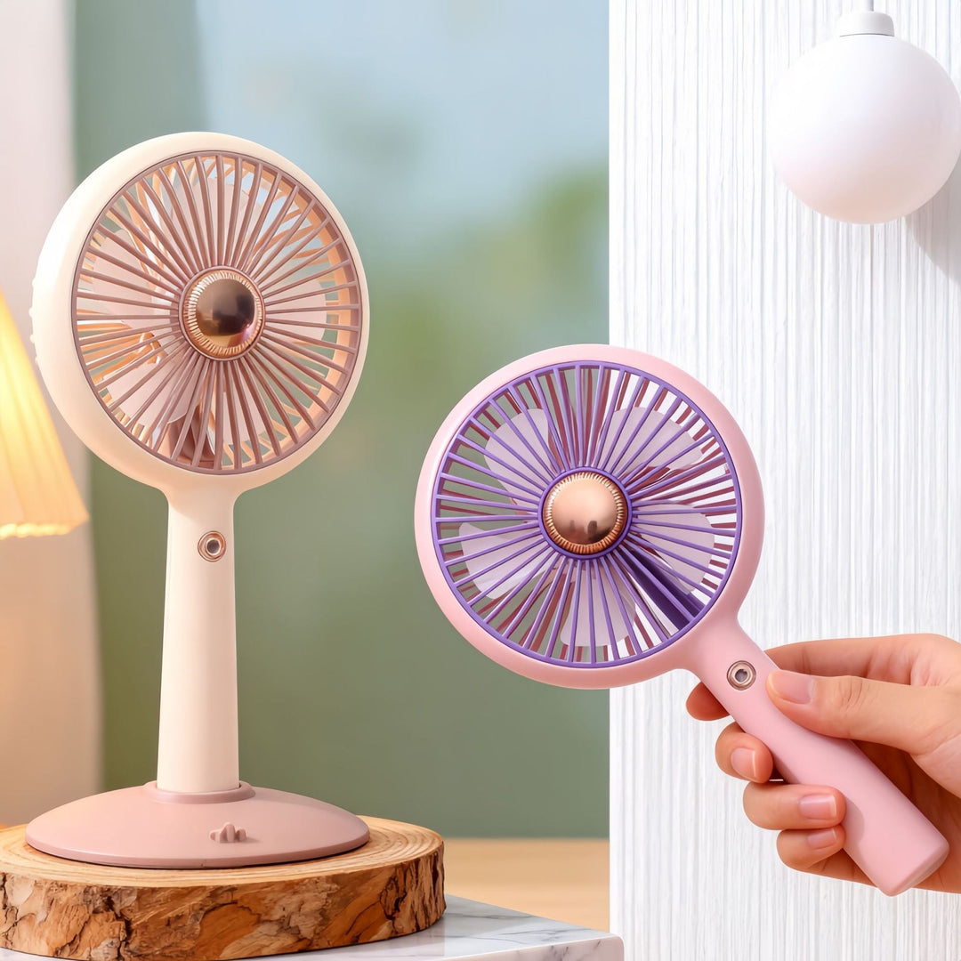 Women's Portable Table Fan with Adjustable Tilt Angle Stornfield