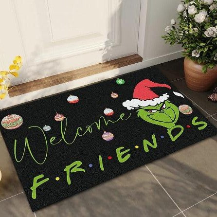 Christmas-Themed Decorative Doormat for Home