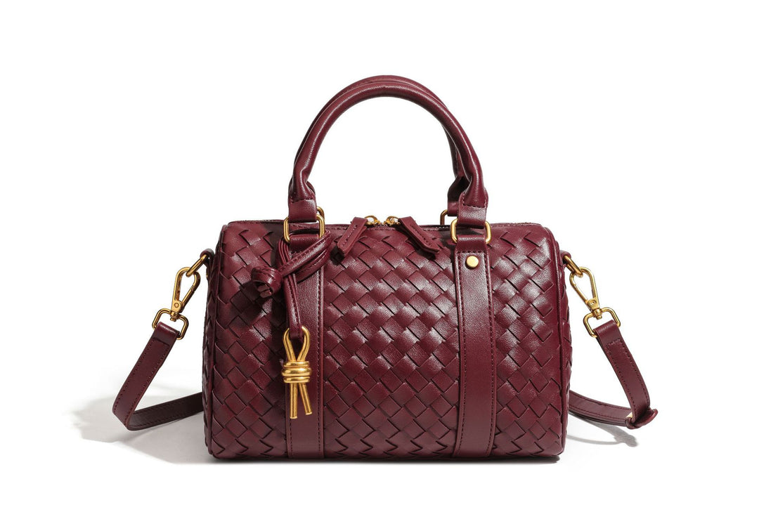 Woven Leather Handbag Stornfield