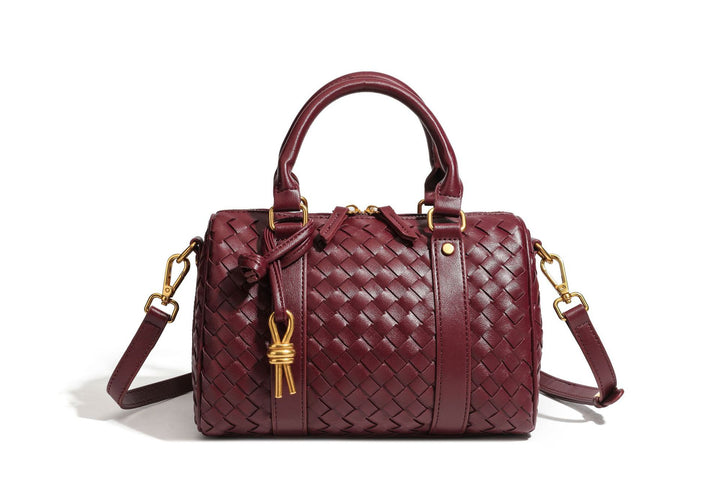 Woven Leather Handbag Stornfield