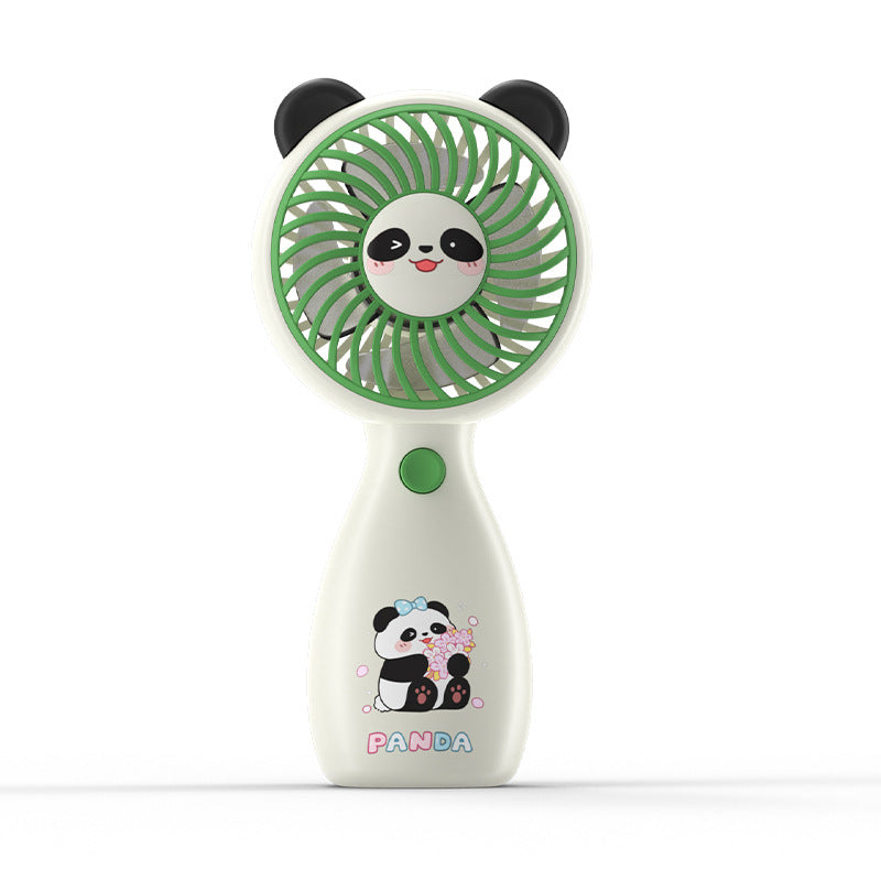 Ladies Wearable Hand Fan with Cute Panda Design Stornfield