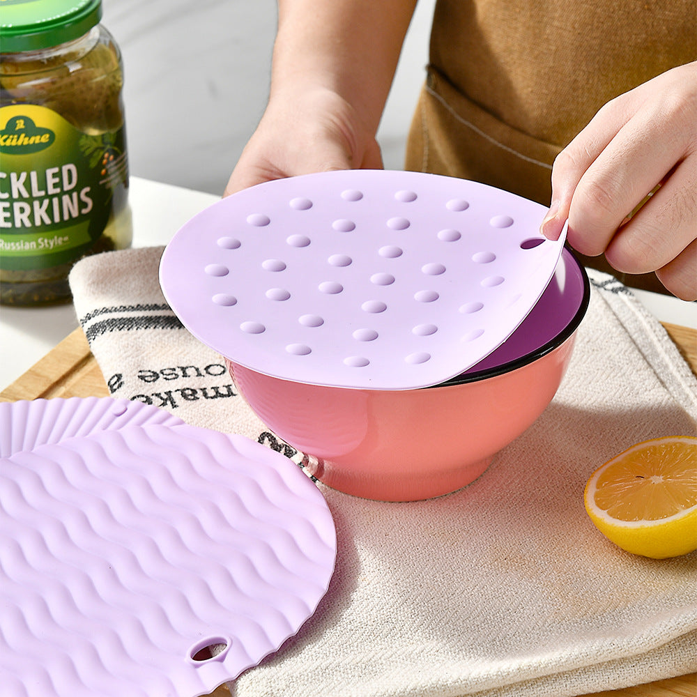Heat-resistant silicone coaster with non-slip surface Stornfield
