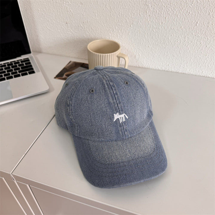 Men's Casual Graphic Denim Baseball Cap Stornfield