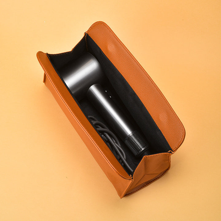 Textured Leather Cosmetic Pouch Stornfield