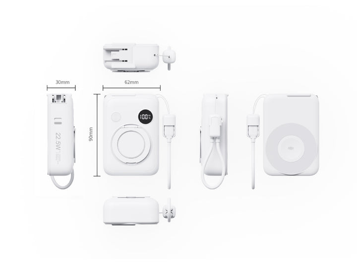 Portable Wireless Charging Unit with Magsafe Technology Stornfield