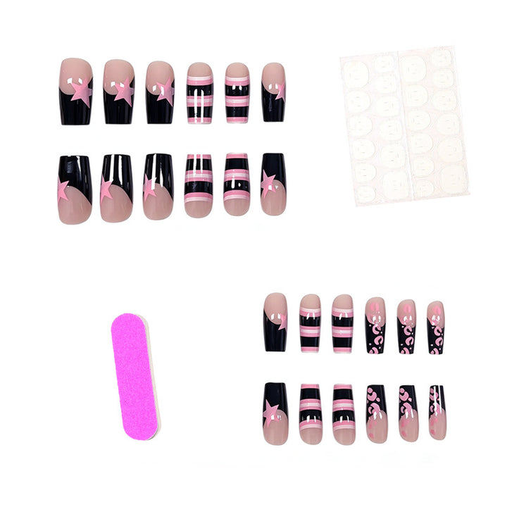 Artistic Press-On Acrylic Nail Enhancements Stornfield