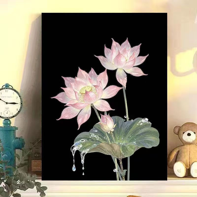 Wisteria Floral Canvas Art Stornfield