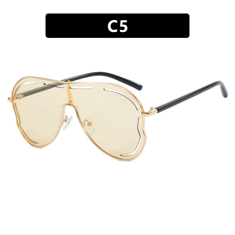 Ladies luxurious pilot sunglasses with modern frame Stornfield
