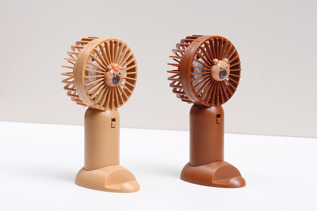 Unisex Portable Mini Fan in Cute Bear Design Stornfield