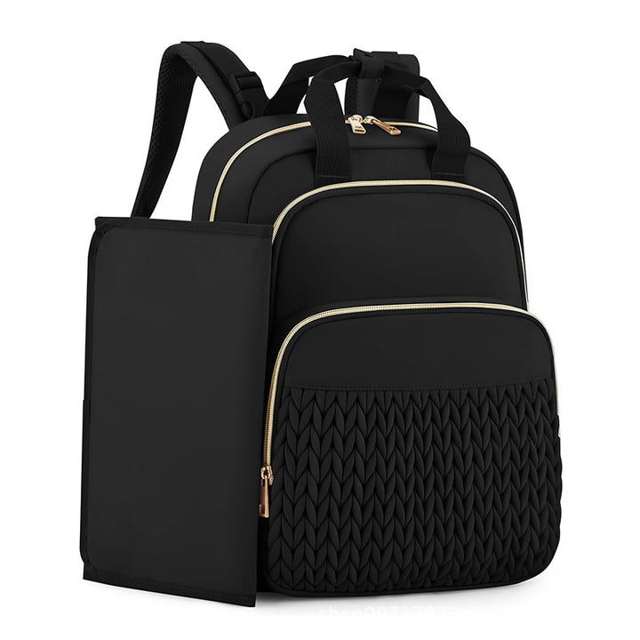 Fashionable backpack with structured design and multiple compartments Stornfield