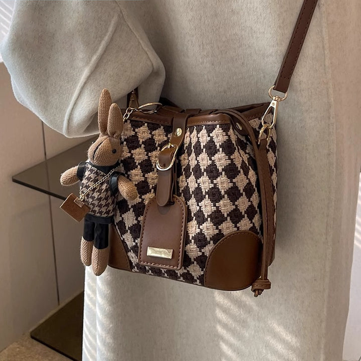 Stylish Knit Bucket Bag Stornfield