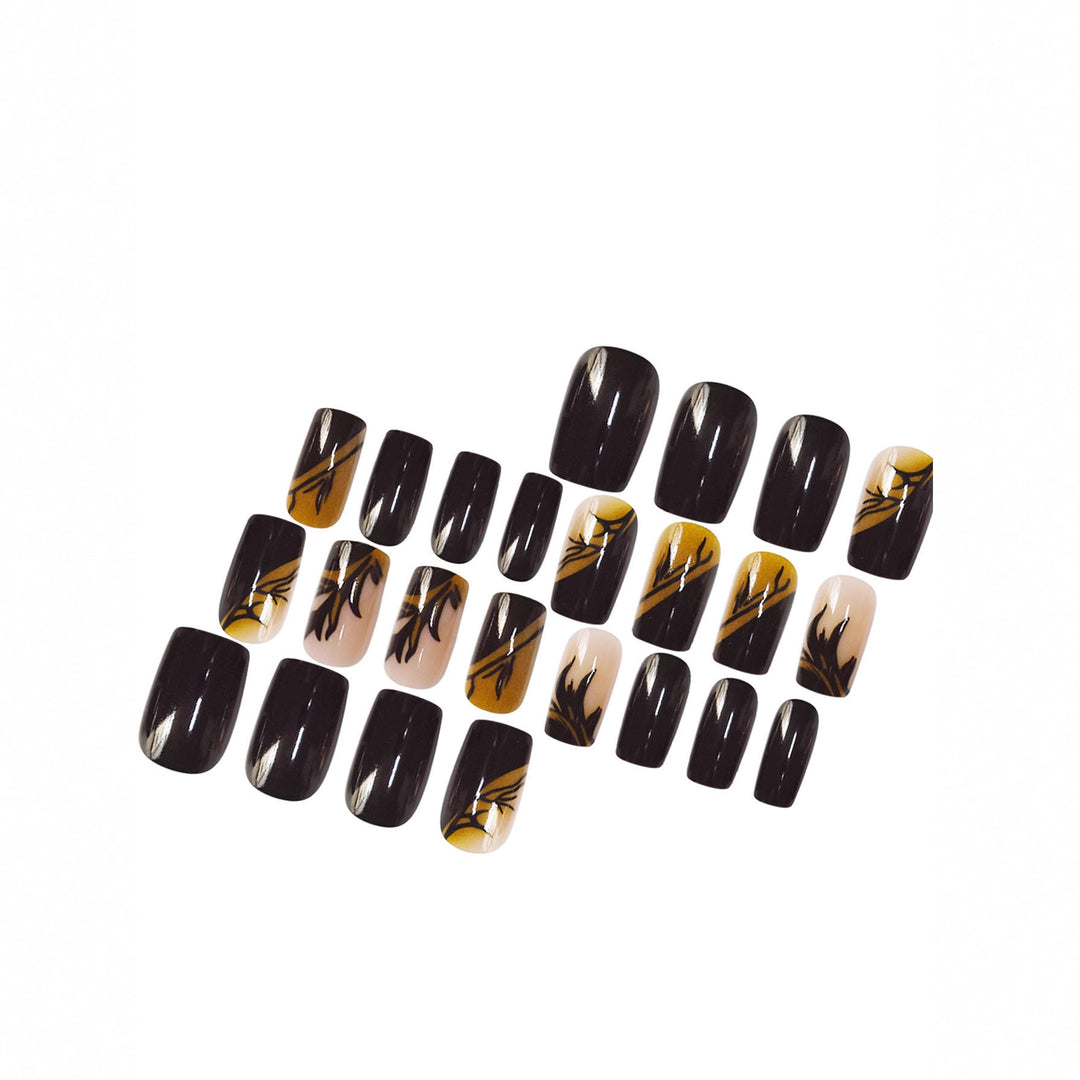 Decorative Glittery Star-Accented Press-On Nail Set Stornfield