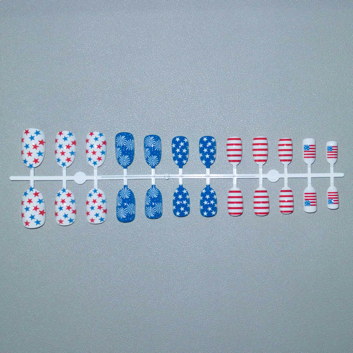 Patriotic Nail Art