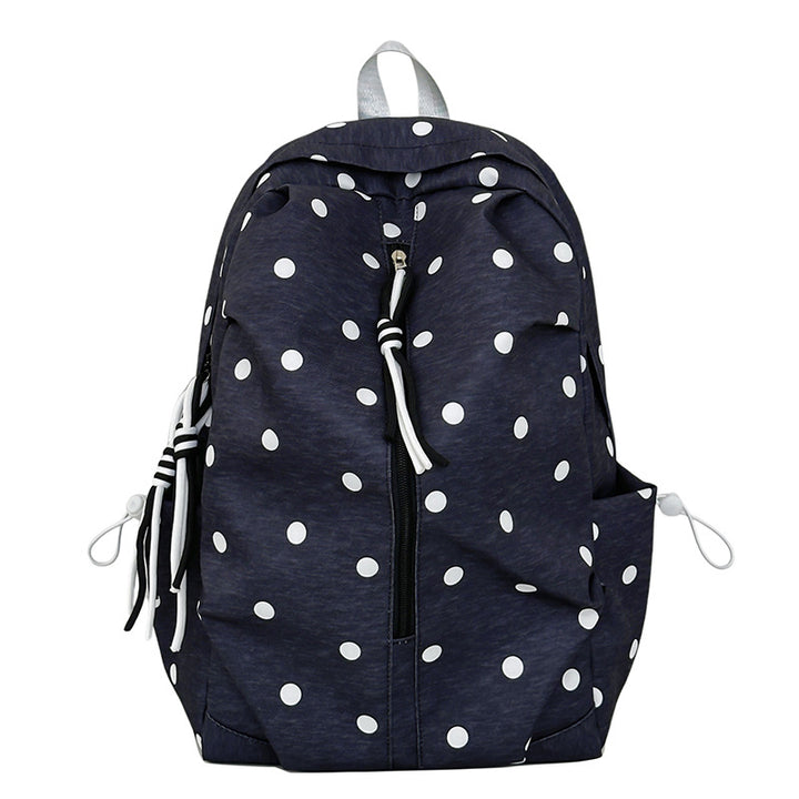 Polka Dot Patterned Casual Backpack Stornfield