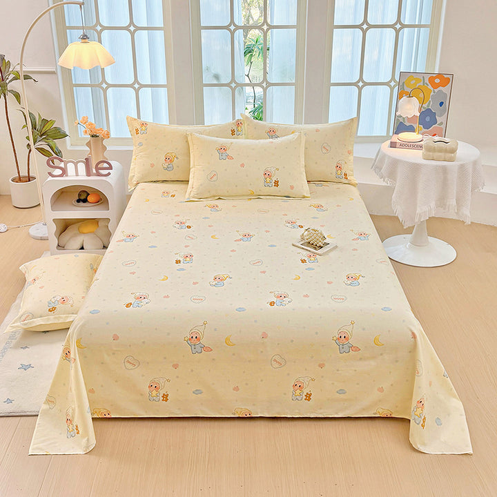 Stylish Plaid Bedspread Set