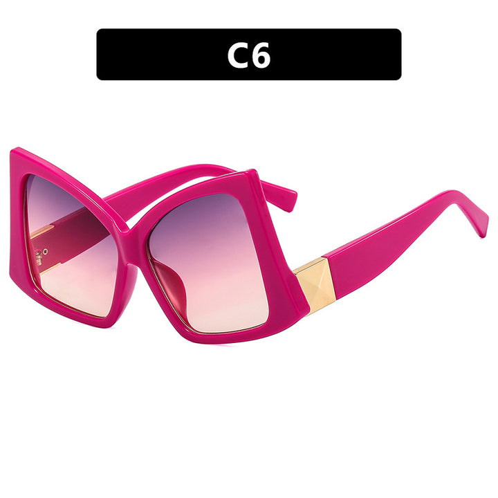 Women's oversized sunglasses with elegant square frame and protective UV protection Stornfield