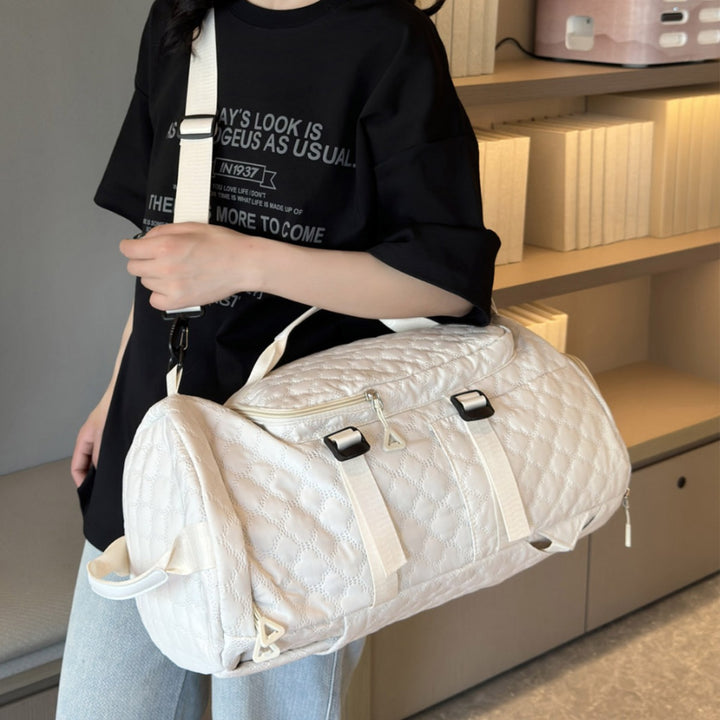 Quilted Multi-Functional Travel Backpack Stornfield