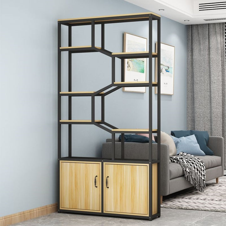 Shelf system with creative storage spaces Stornfield